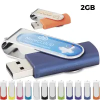 USB 2GB Flash Drive Pubblicitaria - Twister Doming