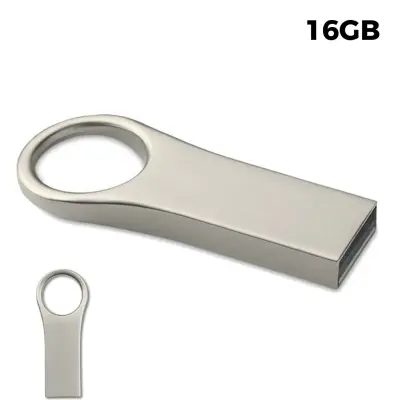 USB 16GB Flash Drive Promozionale - Aluflash Round