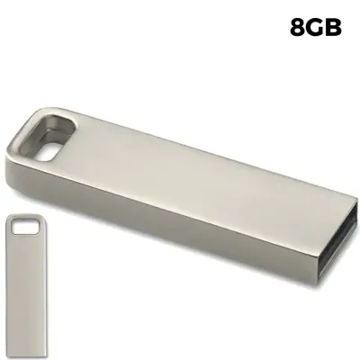 USB 8GB Flash Drive Promozionale - Aluflash Square