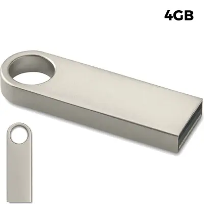 USB 4GB Flash Drive Promozionale - Aluflash Roundy
