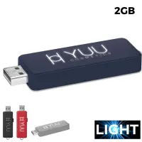 USB 2GB Flash Drive Pubblicitaria - Logo Luminoso 1