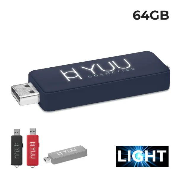 USB 64GB Chiavetta USB - Logo Luminoso 1 - Immagine 1