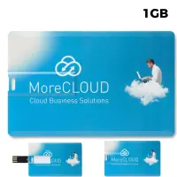 USB 1GB Flash Drive Promozionale - Minicard