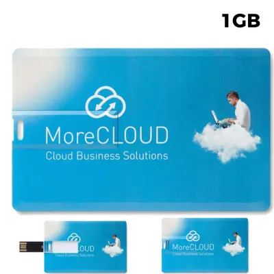 USB 1GB Flash Drive Promozionale - Minicard