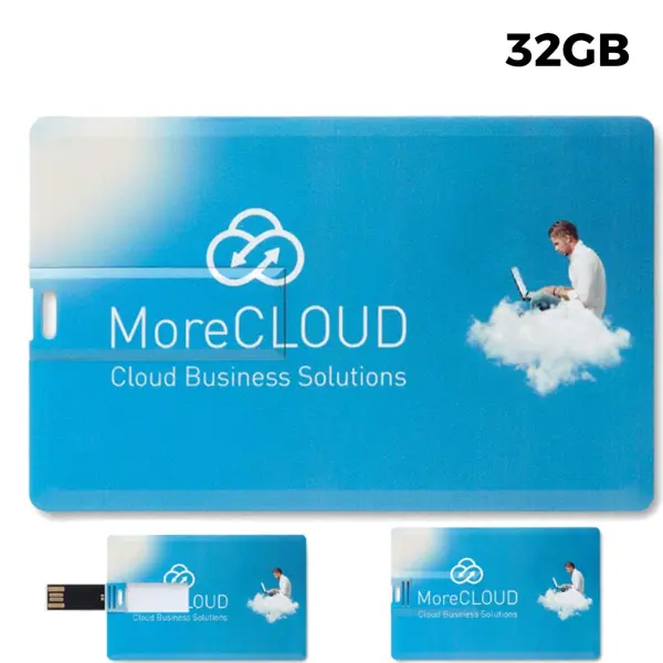 USB 32GB Chiavetta USB Personalizzabile - Minicard - Immagine 1