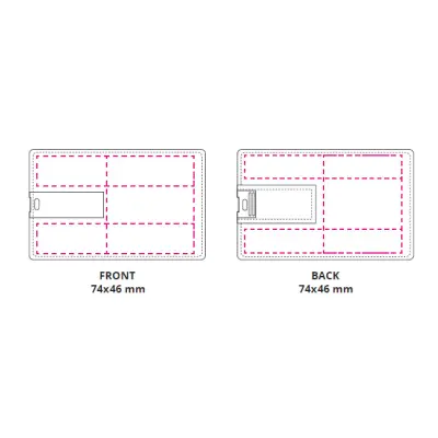 USB 4GB Chiavetta USB Pubblicitaria - Minicard - Immagine 2