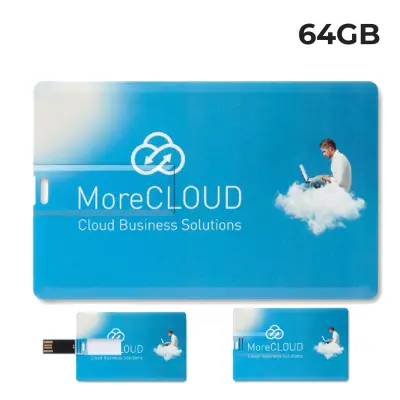 USB 64GB Flash Drive Personalizzabile - Minicard