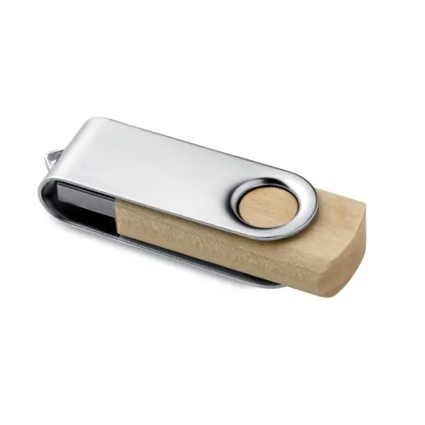 USB 16GB Flash Drive Promozionale - Twister Legno - Immagine 5