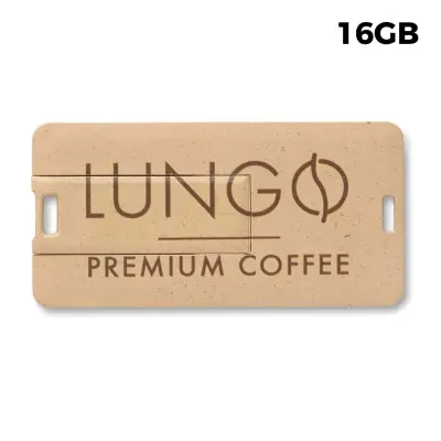 USB 16GB Flash Drive Personalizzabile - Mini Sottile - Immagine 1