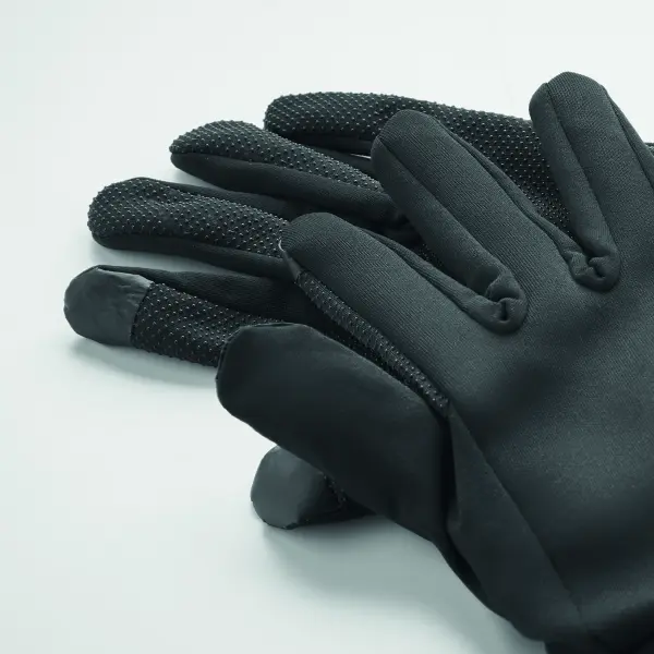 Guanti sportivi LESPORT tattili antiscivolo promozionali - Immagine 4