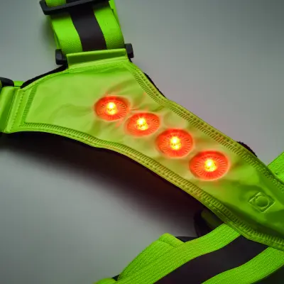 Cintura riflettente con LED - ROUNDVISIBLE - Immagine 4