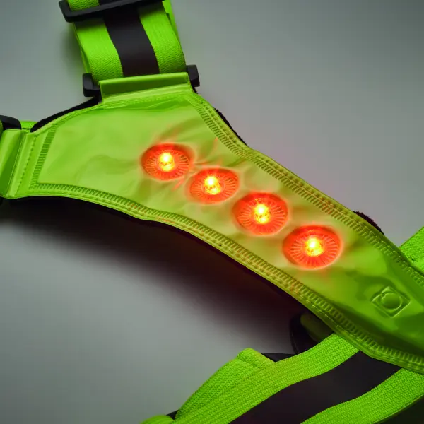 Cintura riflettente con LED - ROUNDVISIBLE - Immagine 4