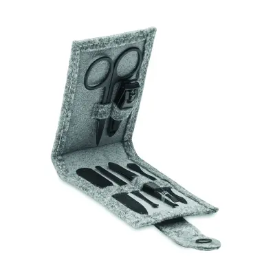 Set manicure 6 pezzi in feltro - NAILKIT FELT - Immagine 1