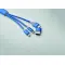Cavo di ricarica 4 in 1 di tipo C - BLUE - Anteprima 25
