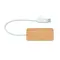 Hub USB a 3 porte in bamboo - HUBBAM - Anteprima 4