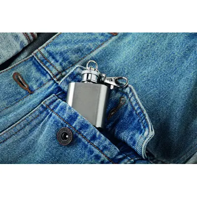 Portachiavi in metallo HIPPY 28 ml personalizzato - Immagine 4