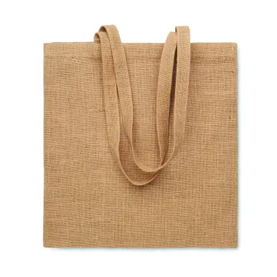 Shopper con manico lungo in iuta - ZOLANG