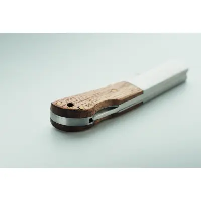 Coltellino pieghevole SKARP in legno di acacia promosso - Immagine 3