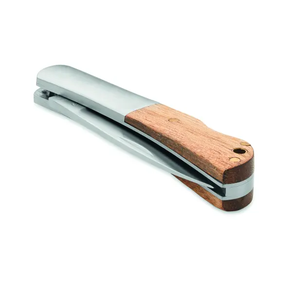 Coltellino pieghevole SKARP in legno di acacia promosso - Immagine 4