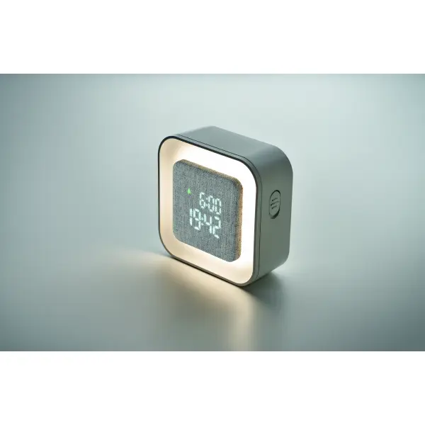 Sveglia LED LUCE in ABS riciclato personalizzata - Immagine 3