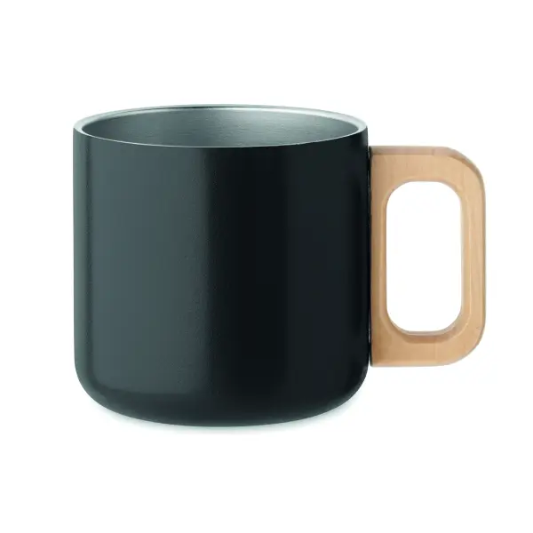 Tazza doppio strato da 350 ml - ACERO - Immagine 2