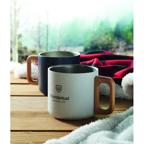 Tazza doppio strato da 350 ml - ACERO - Immagine 15