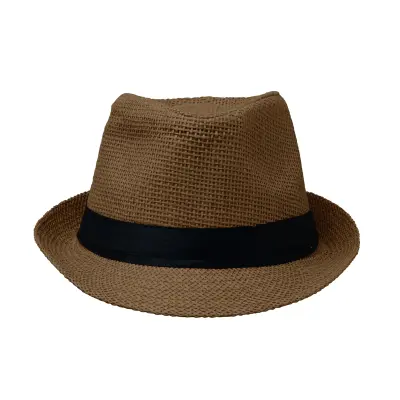 Cappello trendy in paglia BOOWIE personalizzato - Immagine 3