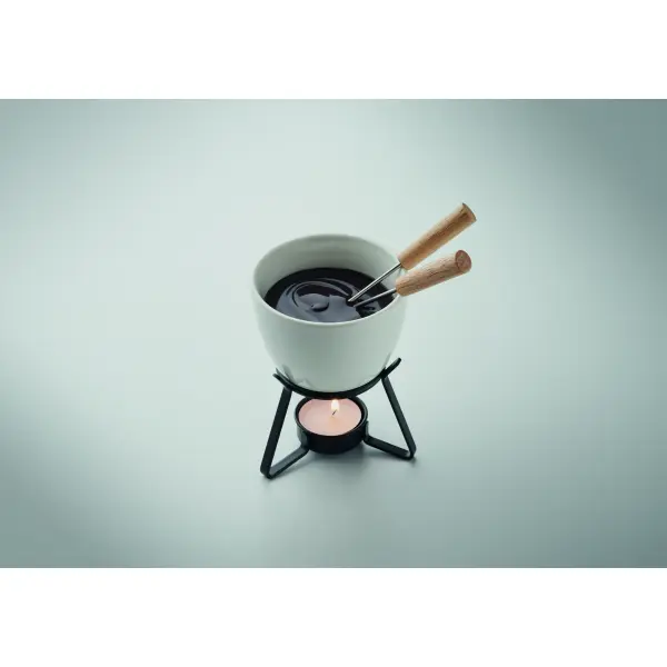 Set fonduta in ceramica 240 ml - KASE - Immagine 2