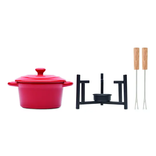 Set fonduta in ceramica 300 ml - BIG KASE - Immagine 3