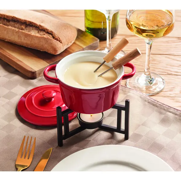 Set fonduta in ceramica 300 ml - BIG KASE - Immagine 6