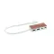Hub USB multiporte UBAH in alluminio riciclato 4 porte - Anteprima 1