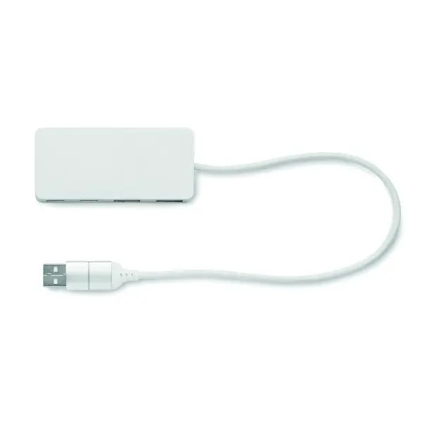 Hub USB multiporte UBAH in alluminio riciclato 4 porte - Immagine 2