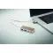 Hub USB multiporte UBAH in alluminio riciclato 4 porte - Anteprima 3