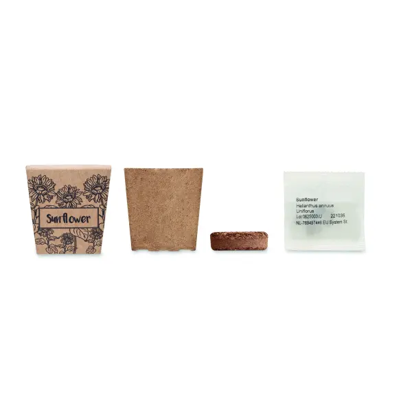 Kit per la coltivazione di semi - SUNFLOWER KIT - Immagine 2