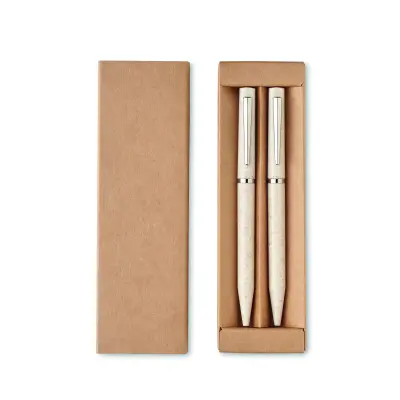 Set di penne in pagliadi grano - PEAT - Immagine 2