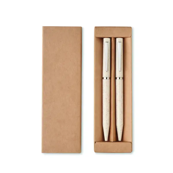 Set di penne in pagliadi grano - PEAT - Immagine 2