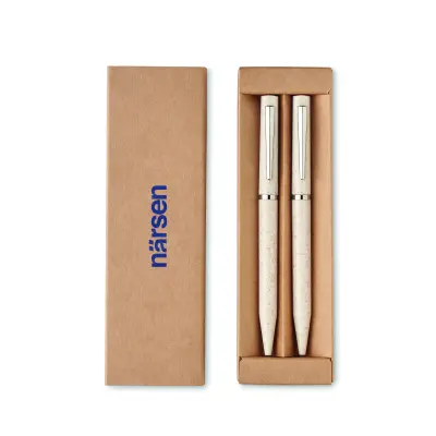 Set di penne in pagliadi grano - PEAT - Immagine 5