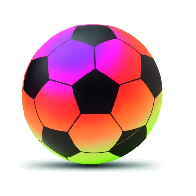 Gonfiabile da spiaggia RAINBALL 58 cm personalizzato - Immagine 2