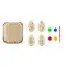 Set per dipingere 4 uova in legno - EISET - Anteprima 2