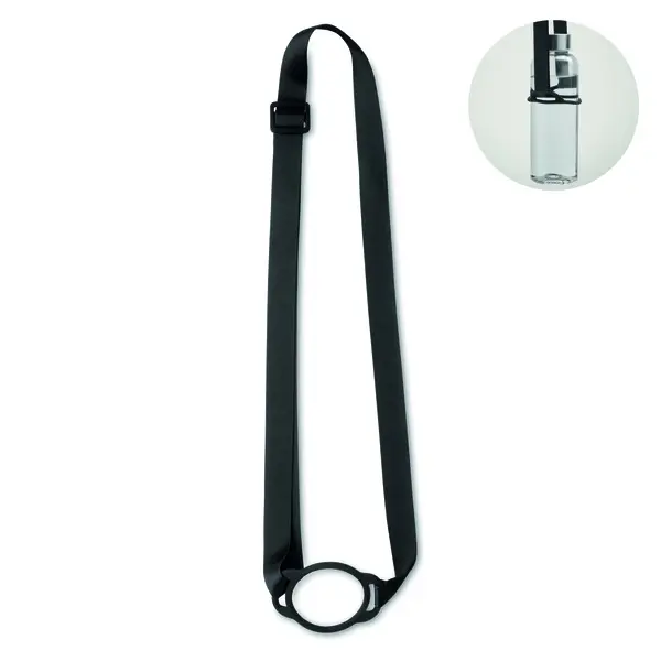 Cordino portabicchieri LANCUP in silicone personalizzato - Immagine 2
