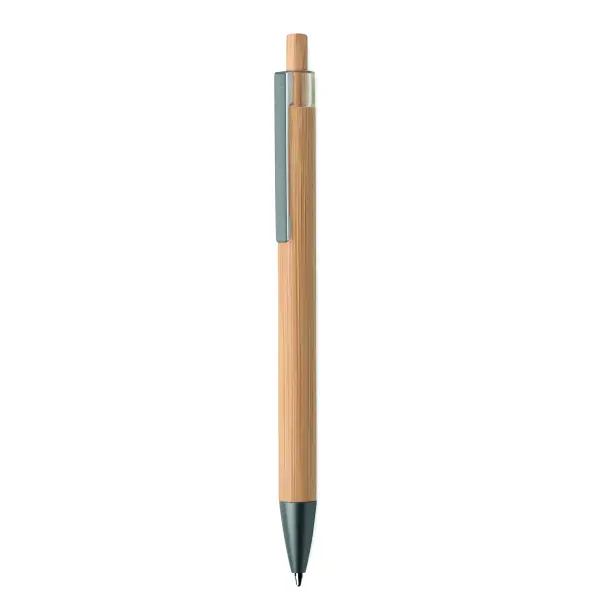 Penna a pulsante in bambù - ITEA - Immagine 1