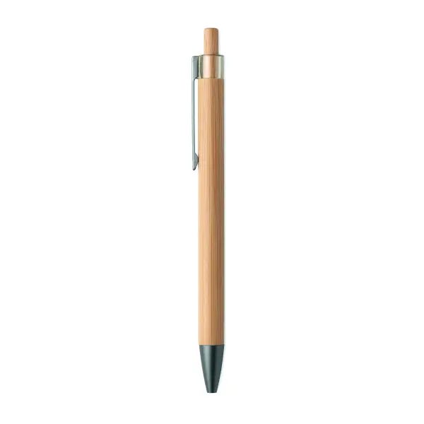 Penna a pulsante in bambù - ITEA - Immagine 4