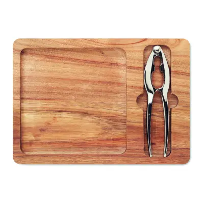 Set cucina NUTPLATE in legno d’acacia personalizzato - Immagine 4