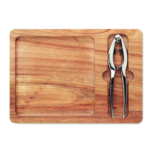 Set cucina NUTPLATE in legno d’acacia personalizzato - Immagine 4