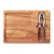 Set cucina NUTPLATE in legno d’acacia personalizzato - Anteprima 4