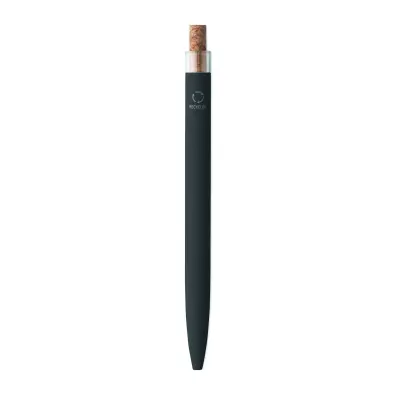 Penna in alluminio pulsante sughero - BERGAMO + - Immagine 3