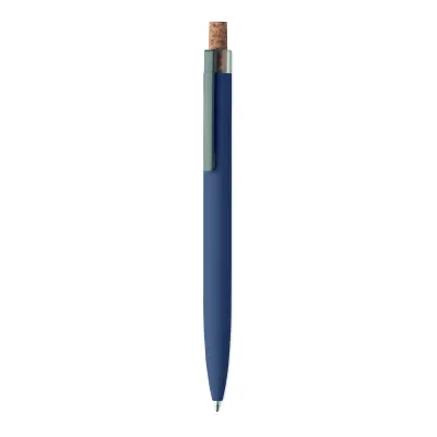 Penna in alluminio pulsante sughero - BERGAMO + - Immagine 8