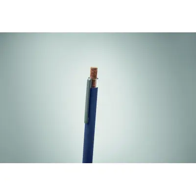 Penna in alluminio pulsante sughero - BERGAMO + - Immagine 11