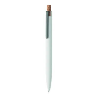 Penna in alluminio pulsante sughero - BERGAMO + - Immagine 14