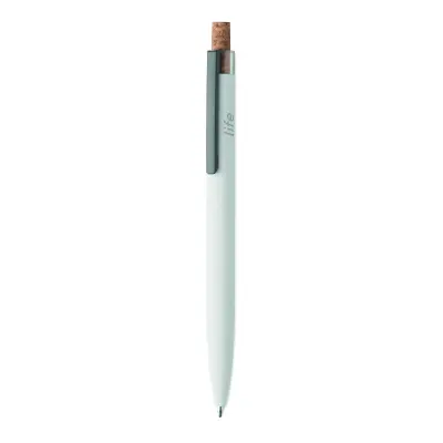 Penna in alluminio pulsante sughero - BERGAMO + - Immagine 19